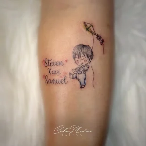 tatuaje-hijos-familia-linea-fina-madrid-tattoo-sketch