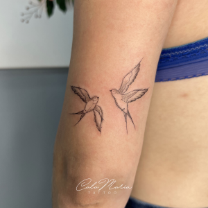 tatuaje-pajaros-lineafina-madrid-linea-fina-sketch-